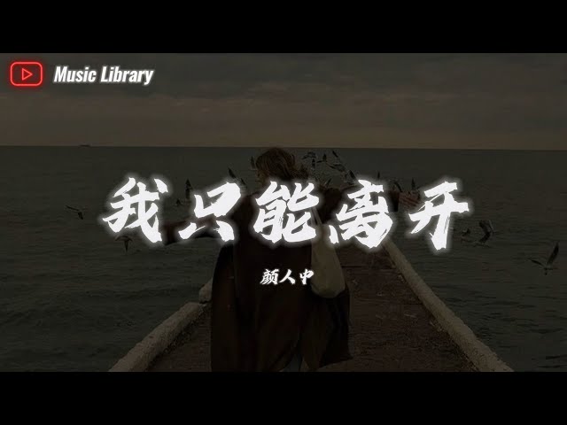 颜人中 -  我只能离开 (完整版)「忘不掉的，是先离开的」❰动态歌词❱