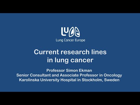 Current research lines in lung cancer