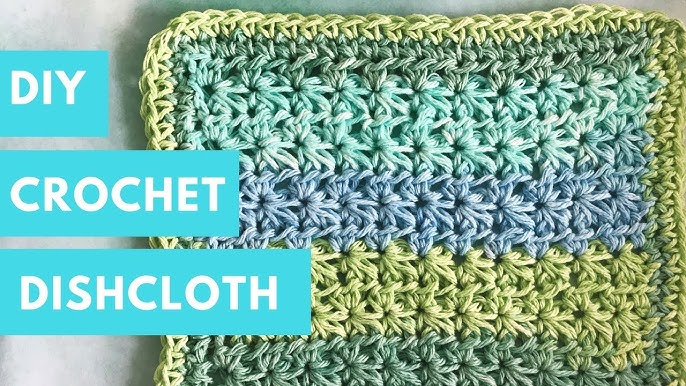 Farmhouse Dish Cloth Crochet Pattern – Cloud 9 Knots Crochet