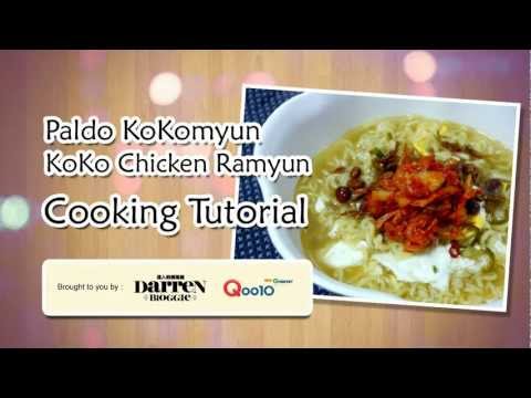 [Darren Bloggie Cooking Class] Paldo KoKomyun Chicken Noodle!