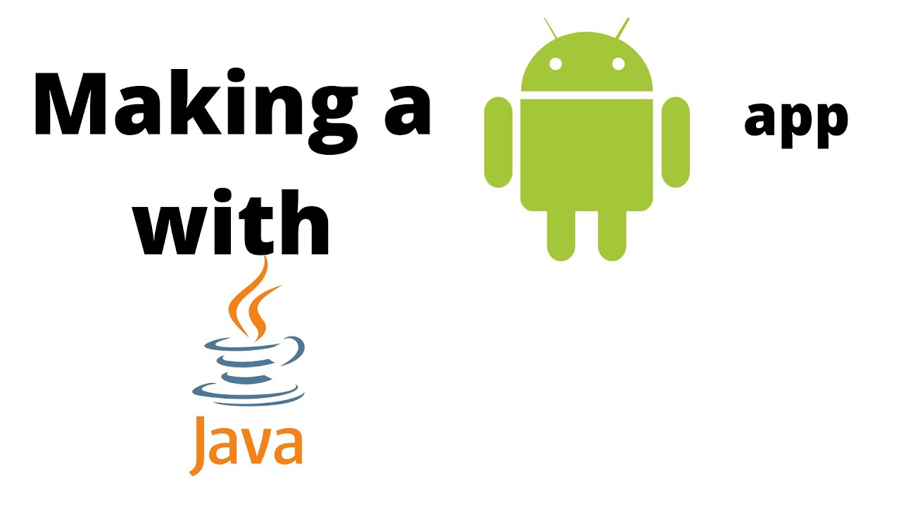 How To Make A Simple Android App Part1 YouTube