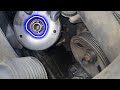 mercedes c230 tensioner pulley and belt replacement