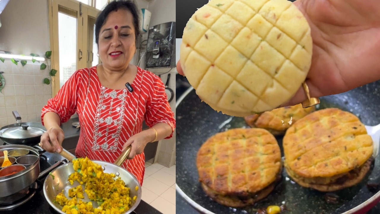 बच्चों के टिफिन के लिए आलू और सूजी से बनाये एनर्जी से भरपूर नाश्ता सिर्फ 15 मिनट में | nasta recipe