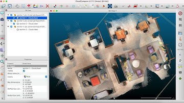 Merging iPhone LiDAR scans with CloudCompare