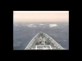USS San Jacinto Encounters Rough Seas in the Med