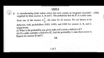 jntuk r23- 2nd btech set 1- Probability theory& stochastic process - Ece