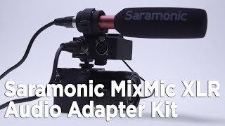 Saramonic MIXMIC XLR Audio Adapter Kit with Microphone