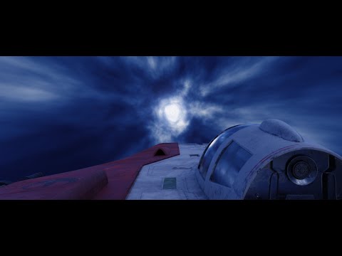 Blender 2.9 Star Wars VFX - RZ-2 A-Wing Flying in Hyperspace