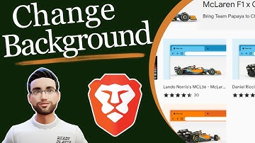How to Change Background Image on Brave Browser | Customize the default page background & color