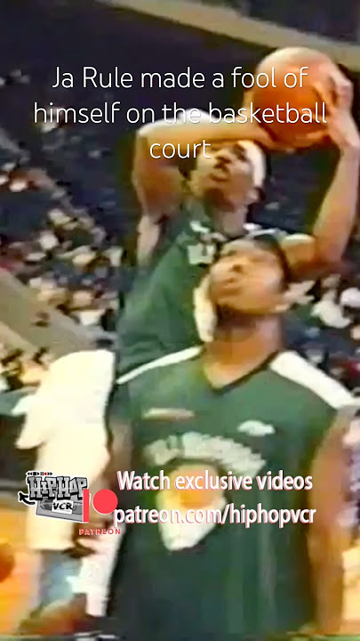 Ja Rule made a fool of himself on the basketball court #jarule #murderinc #hiphopvcr #hiphop #rap