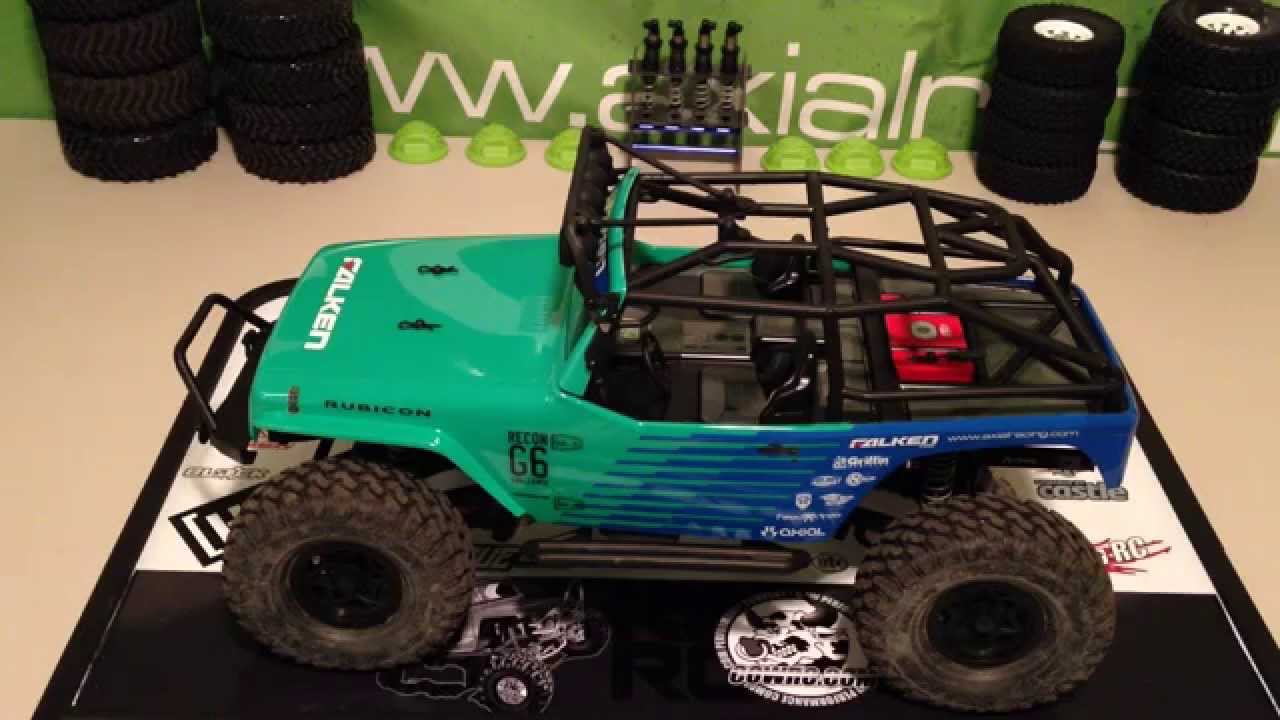 Axial Racing SCX10 Falken Edition Jeep Wrangler G6 Upgrade Part 1 - YouTube