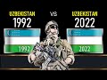 Узбекистан 1992 vs Узбекистан 2022 Сравнение армии | O'zbekiston Armiya Harbiy quvvat solishtirish