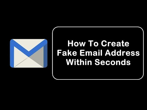 How to create a fake email account