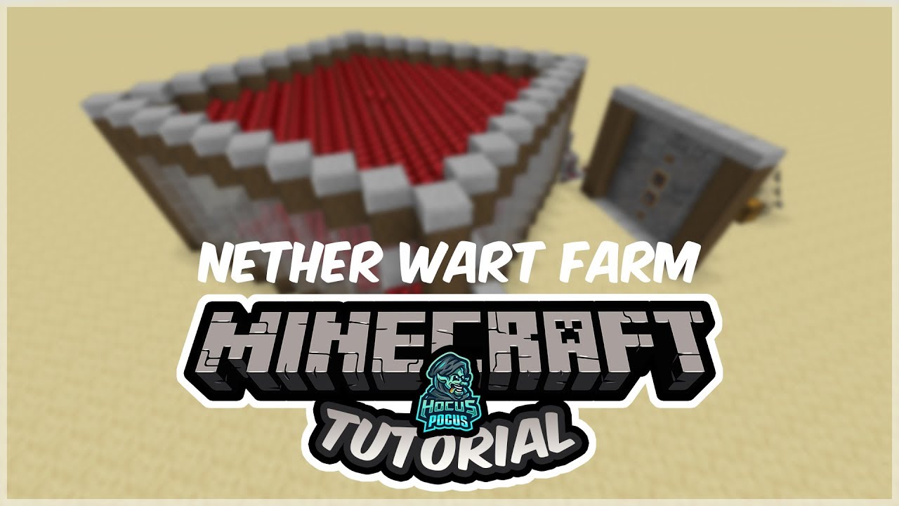 minecraft nether wart farm