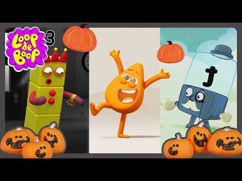 The Ultimate Blocks Showdown | Halloween Cartoons for Kids | Loop de Boop