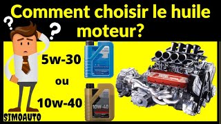 Comment choisir la bonne et la meilleure huile moteur pour votre véhicule 10W-40 | SIMOAUTO