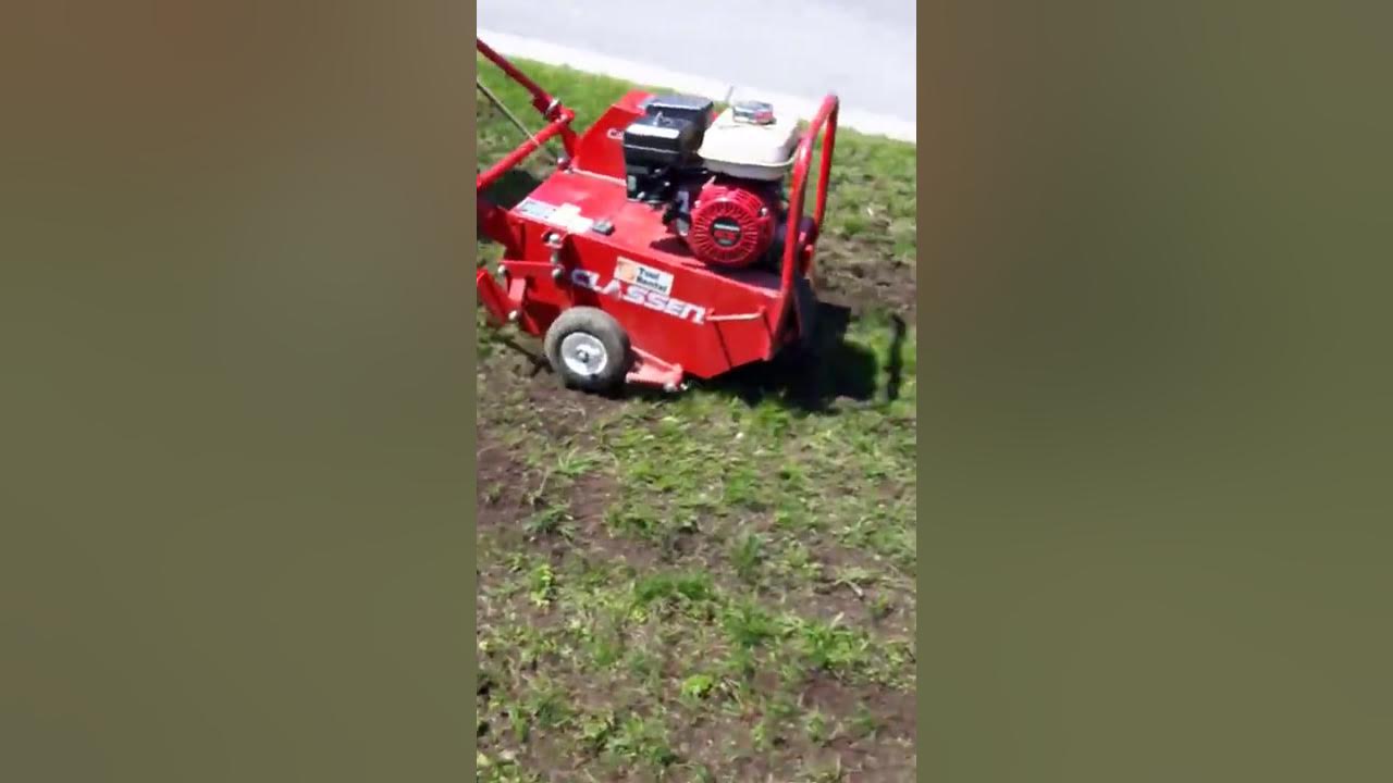 CORE AERATION AÉRATION DU SOL CLASSEN CA18 YouTube