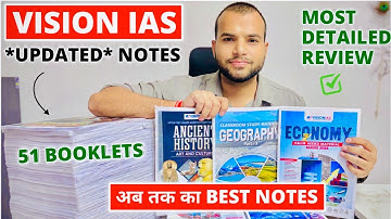 Vision IAS Notes Review 2026-27 🔥| PW Notes vs Vision vs Vajiram | Beste UPSC-studiemateriaal