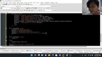 TUGAS MANDIRI 8 - Algoritma dan Pemrograman by Ahmad Mu