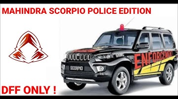 MAHINDRA SCORPIO POLICE EDITION FOR GTA SA ANDROID II BY TFM YT II DFF ONLY II