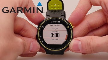 Support: Setting up Data Fields on a Forerunner 230, 235 or 735XT