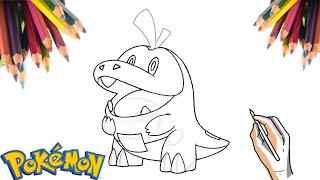Desenhos de Pokemon Menokurage - Como desenhar Pokemon Menokurage