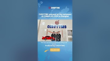 CHOVYTING welcome all the customersat CHINAPLA5 2024 in Shanghai,STAND No. 3C06 4.23-4.26
