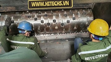 Máy nghiền rác công nghiệp lớn siêu khỏe Made in Việt Nam #1