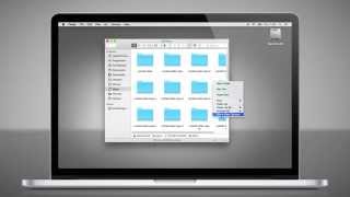 13l How to show scrollbar, path bar, status bar and resize items in macOS X