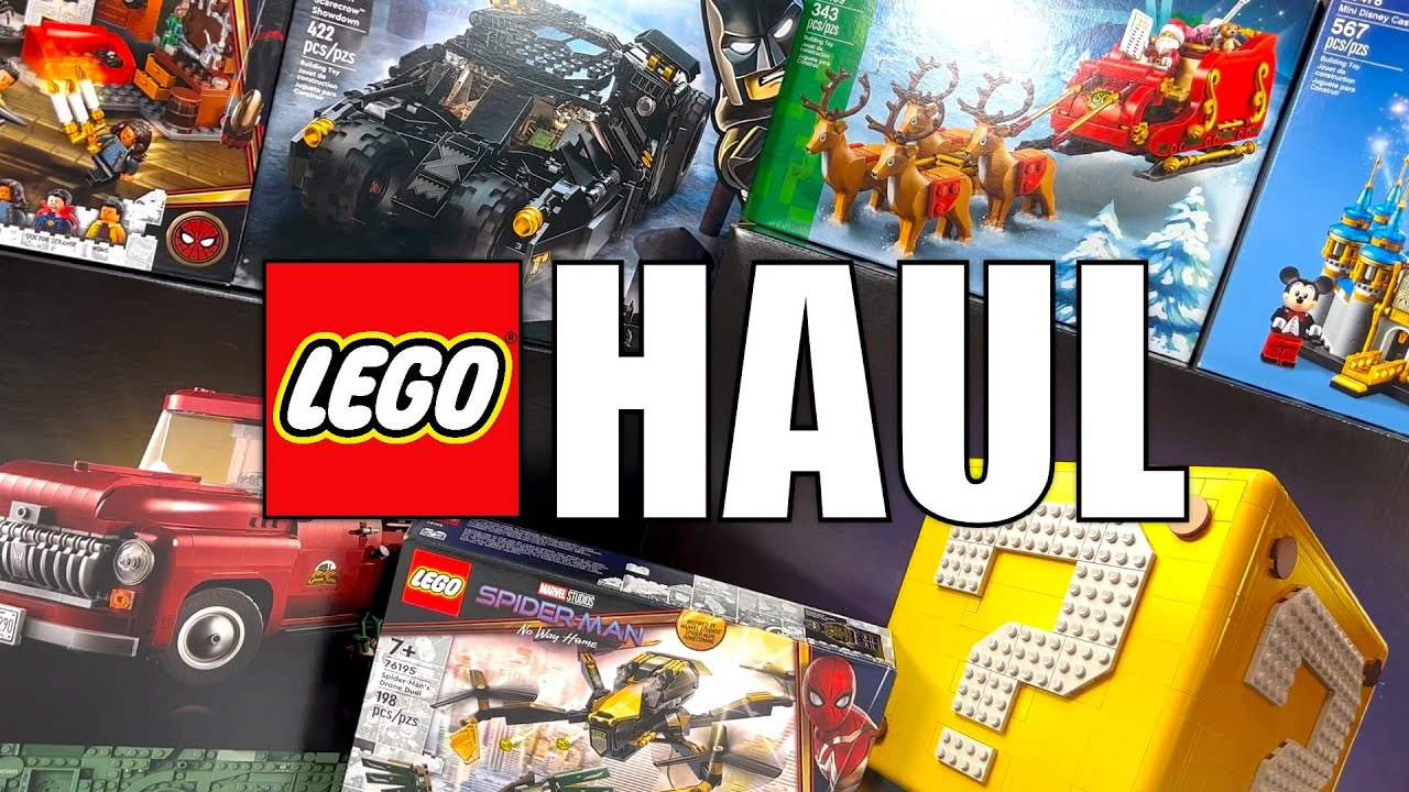 My $500 October 2021 LEGO Store Haul