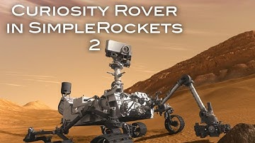 Curiosity Rover in SimpleRockets 2 | SimpleRockets 2 || The Mr Tuts