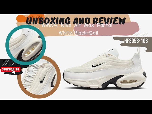 ★【NIKE】 AIR MAX PORTAL★HF3053-103★ WMNS Nike Air Max Portal White/Black-Sail HF3053-103 - YouTube