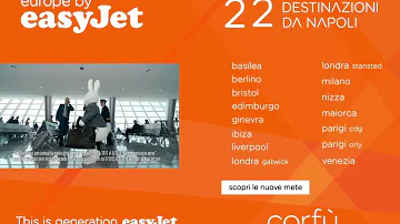 Dove andare con easyJet?