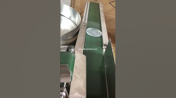 Dust protect plastic cover lid sorting feeding machine