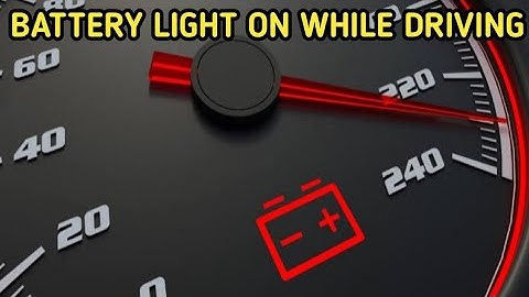 What Cause Battery Light to Come On While Driving ( battery light flickering )