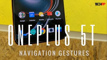 iPhone X Like Navigation Gestures on OnePlus 5T (Oreo Beta)