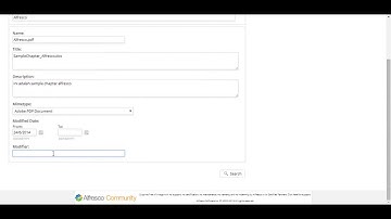 Alfresco 4.2 - Pencarian Content dengan Advanced Search (Bahasa Indonesisa)