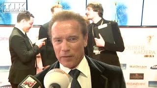Arnold Schwarzenegger Spricht Deutsch Deutschland War Mein Sprungbrett