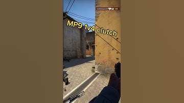 MP9 clutch 1v4 #inferno #csgo #shorts
