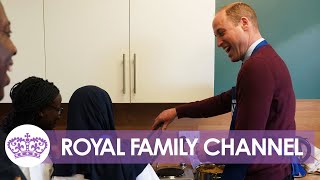 Prince William Helps Knock Up a Chicken Teriyaki on Charity Visit 🥘