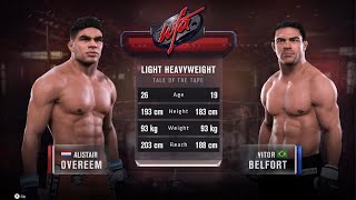 PRIDE Total Elimination REVIVAL - Alistair Overeem 🆚 Vitor Belfort ( Simulation on PS5🥊UFC5 )