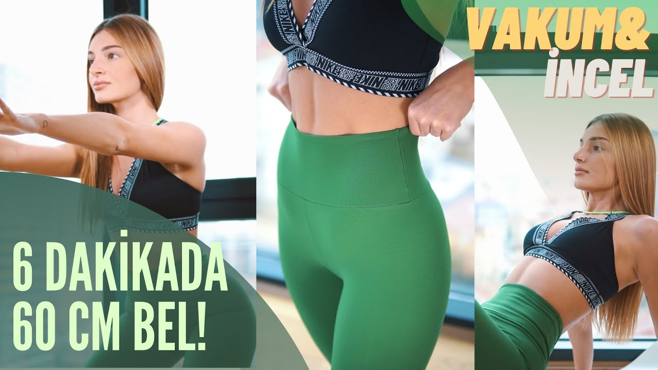 6 DAKİKADA 60CM BEL! // VAKUM İLE İNCEL
