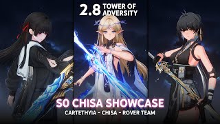S0 Chisa Showcase Chisa Cartethyia Aero Rover Tower Of Adversity Wuthering Waves 2.8