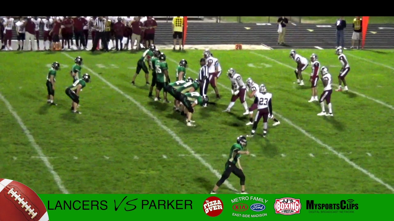 Lancers Vs. Parker Varsity Football Highlights