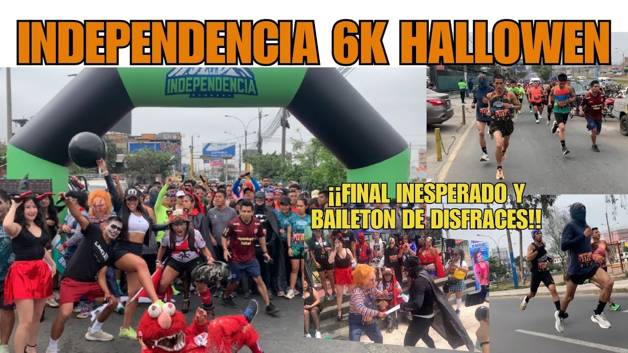 CARRERA Independencia race 6K HALLOWEN | Final Inesperado (remontando lugares)