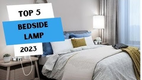 Best Bedside Lamps on Amazon | smart bedside lamp with usb port 2023