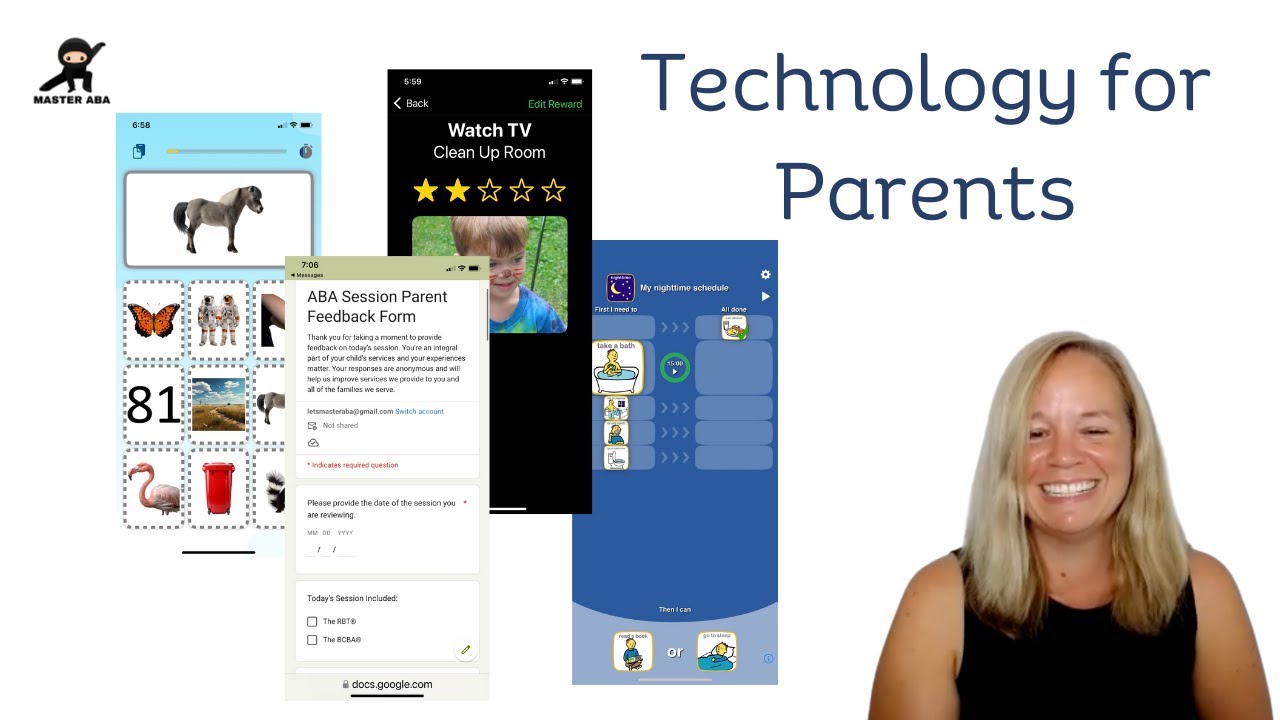 Using Technology to Support ABA for ACHIEVE Parent Training - YouTube