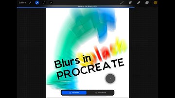 The three blur tools in Procreate explained