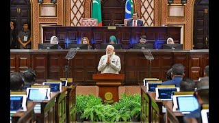 From Maldives Parliament, PM Modi calls for global summit to counter terror