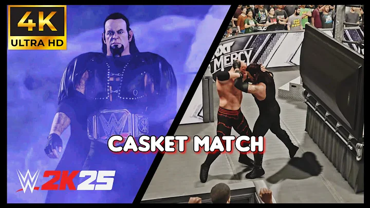 The Undertaker vs. Kane Casket Match | WWE 2K25 PS5 | 4K UHD Gameplay
